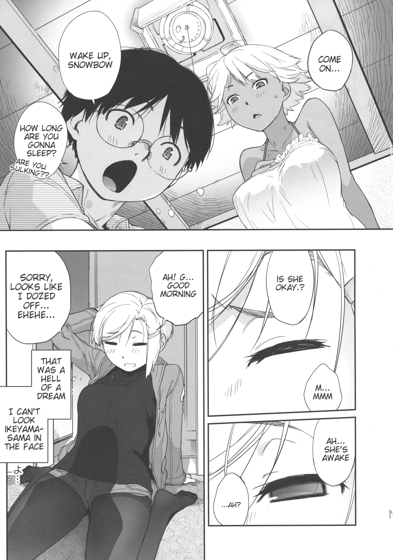 Hentai Manga Comic-Otako-san VS Snow Bow-Read-31